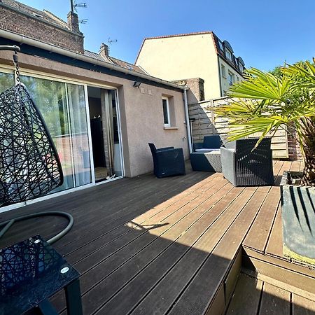 Oasis Citadine Terrasse Intime Jardin Privatif En Plein Centre Ville 70M2 康布雷 外观 照片