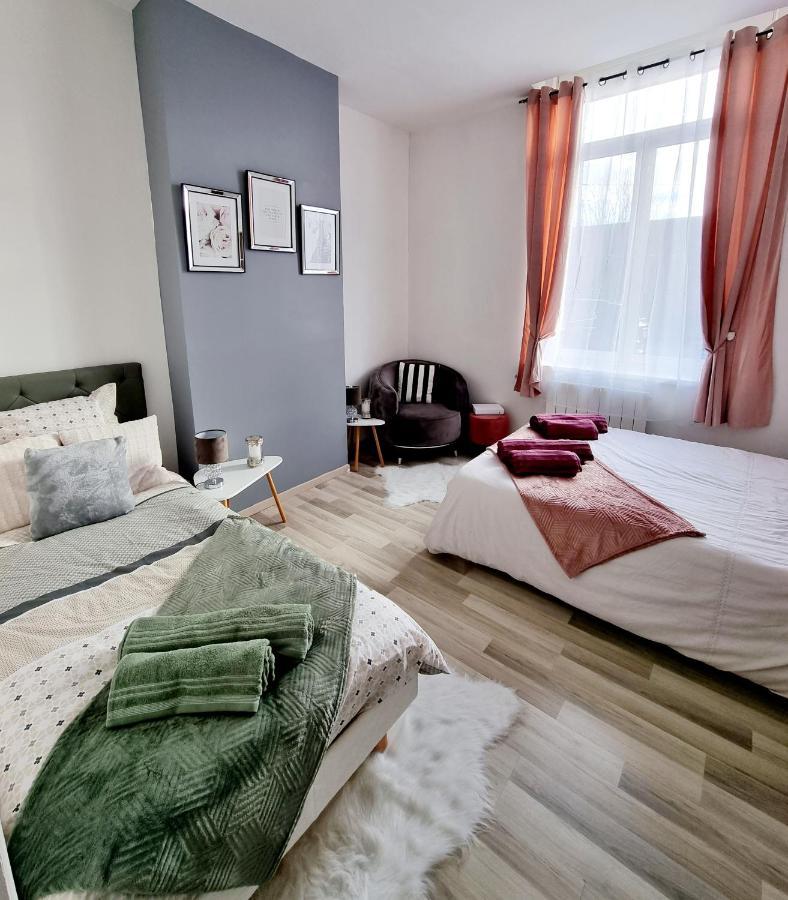 Oasis Citadine Terrasse Intime Jardin Privatif En Plein Centre Ville 70M2 康布雷 外观 照片
